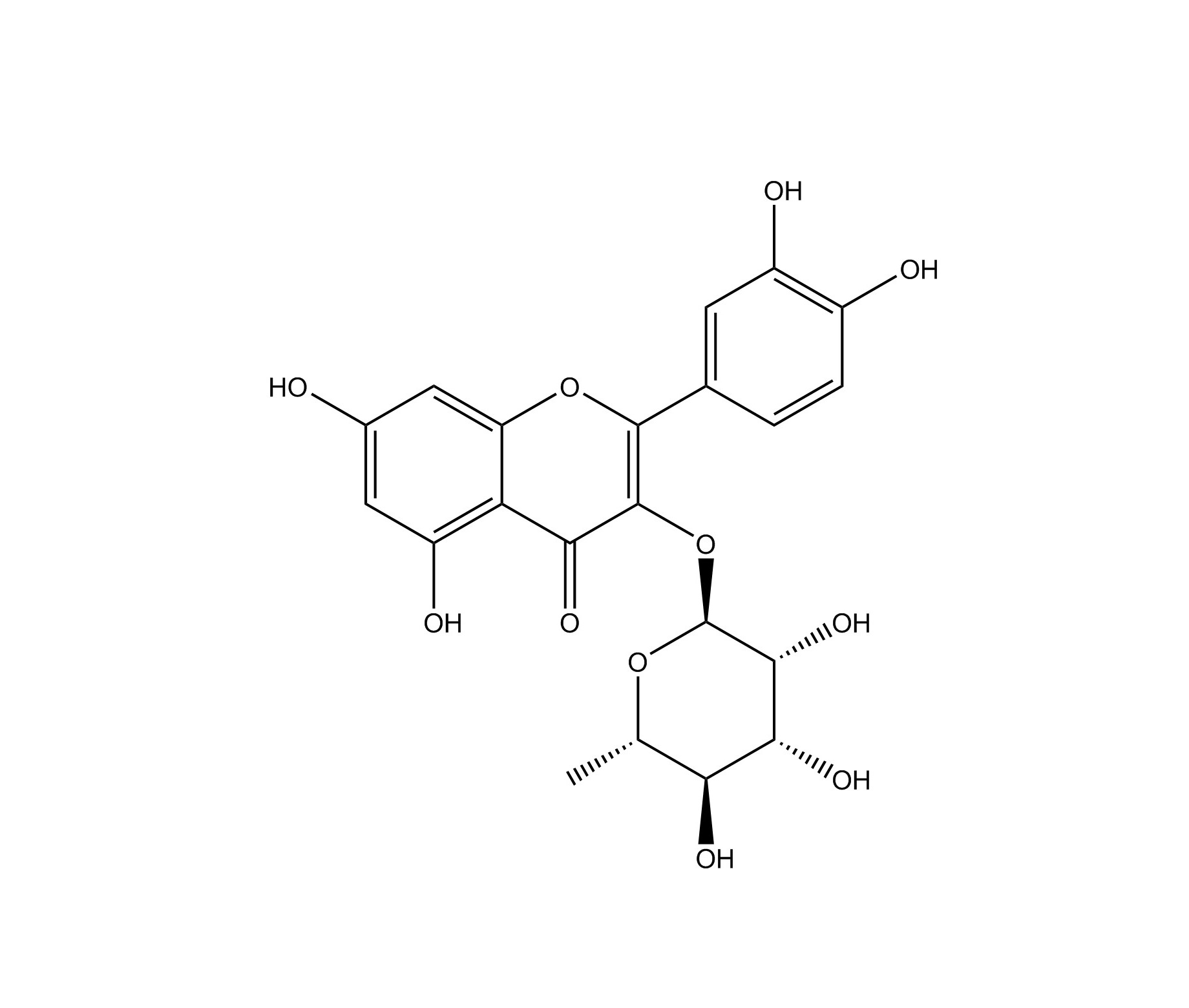 槲皮苷|522-12-3